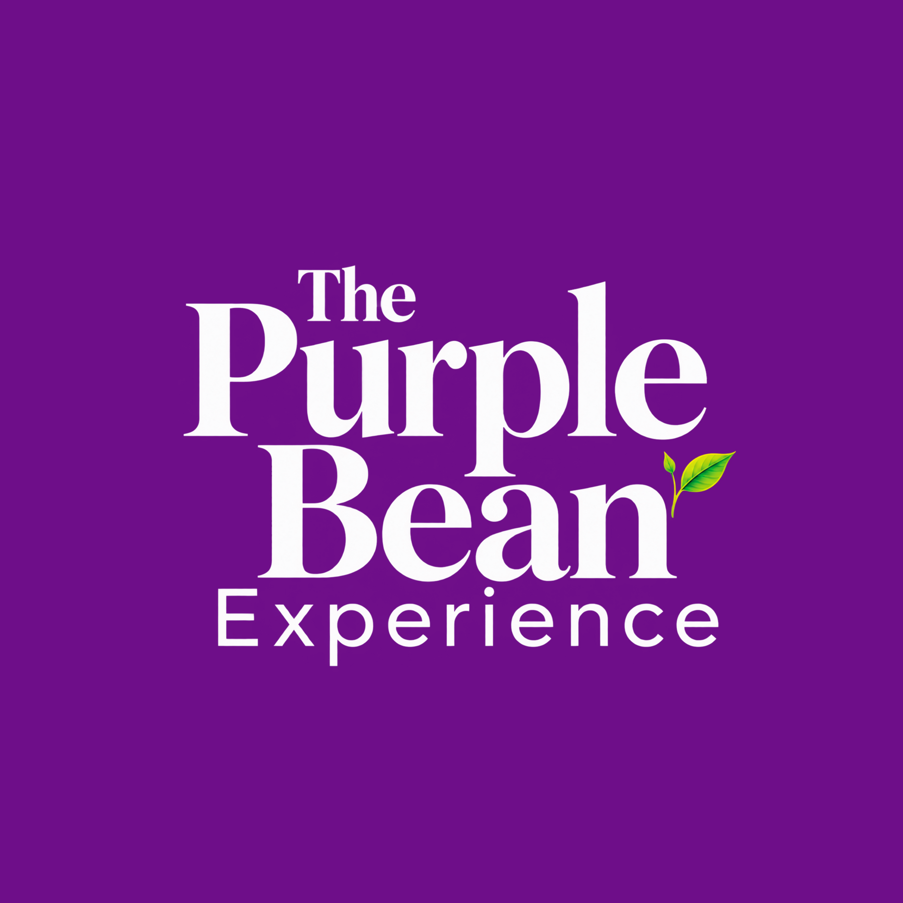 The Purple Bean Experience logo.