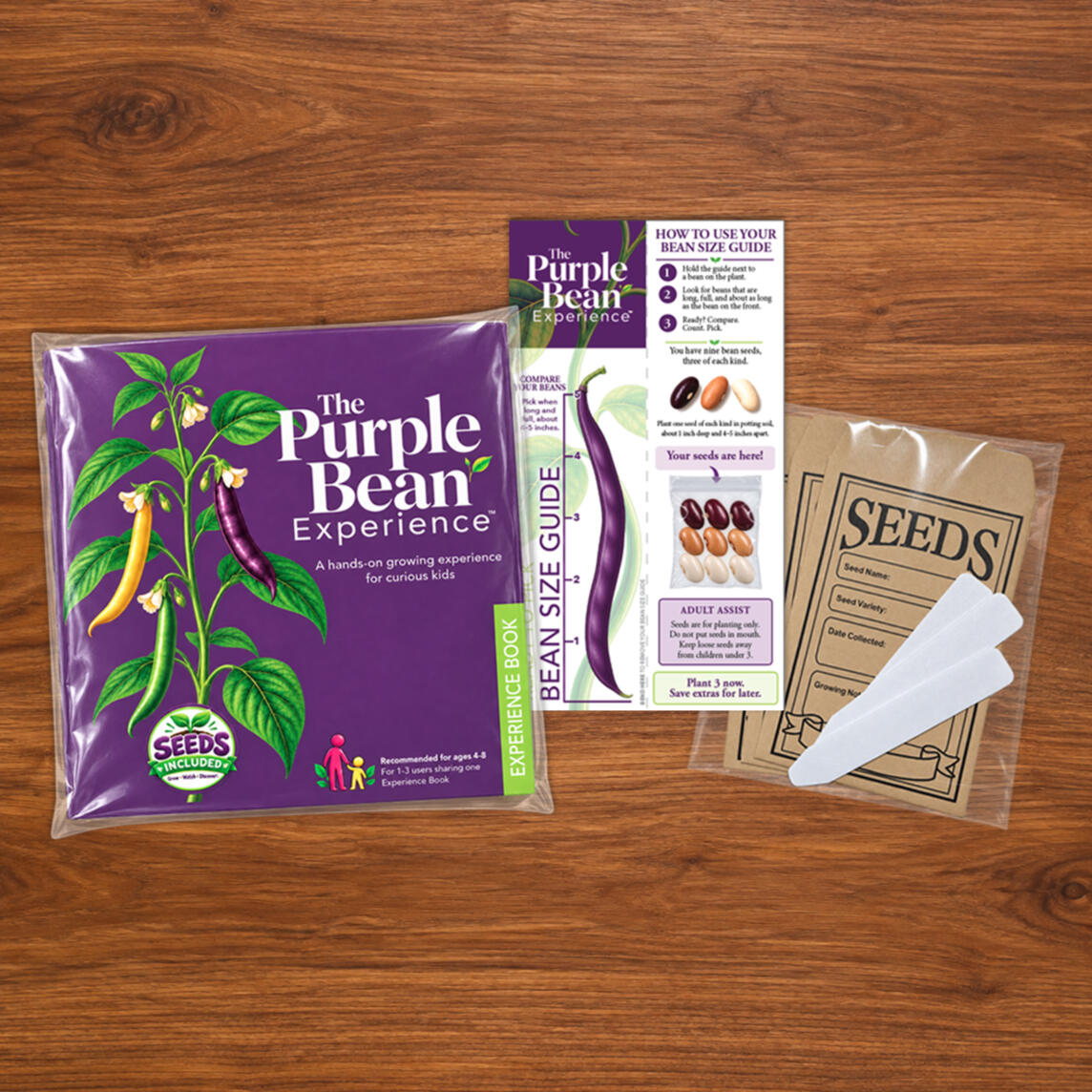 The Purple Bean Experience logo.
